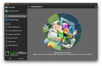 Скриншот программы LibreOffice