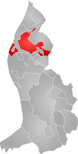 Эшен на карте