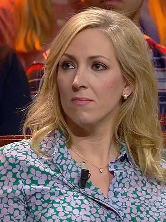 Лилиан Марейниссен, лидер партии с 13 декабря 2017 года по 13 декабря 2023