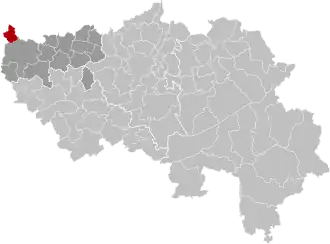Расположение муниципалитета на карте провинции