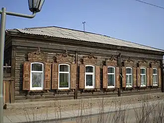 Усадьба купчихи Черных. Памятник архитектуры. Ул. Соборная 7а.