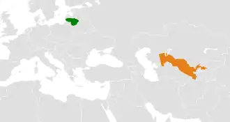 Узбекистан и Литва