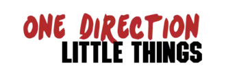 Обложка сингла One Direction «Little Things» (2012)