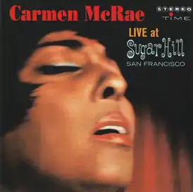 Обложка альбома Кармен Макрей «Live at Sugar Hill» (1963)