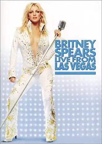 Обложка альбома Бритни Спирс «Britney Spears Live from Las Vegas» (2002)