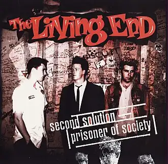 Обложка сингла The Living End «Second Solution / Prisoner of Society» (1997)