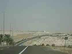 Дорога, соединяющая деревни оазиса