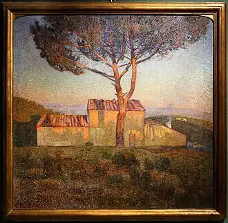 На закате погожего дня в окрестностях Рима, 1910