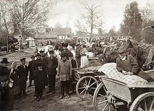 Сетусцы собрались на национальный праздник сету Кирмас[эст.]