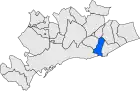 Расположение муниципалитета на карте провинции