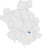 Расположение муниципалитета на карте провинции
