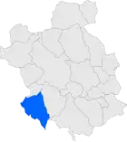 Расположение муниципалитета на карте провинции