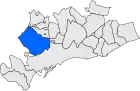 Расположение муниципалитета на карте провинции
