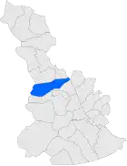 Расположение муниципалитета на карте провинции