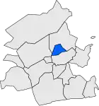 Расположение муниципалитета на карте провинции