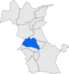 Расположение муниципалитета на карте провинции
