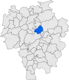 Расположение муниципалитета на карте провинции