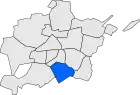 Расположение муниципалитета на карте провинции