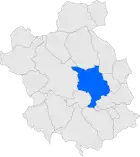 Расположение муниципалитета на карте провинции