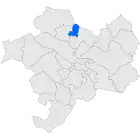 Расположение муниципалитета на карте провинции