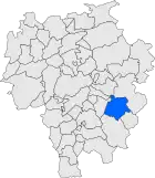 Расположение муниципалитета на карте провинции
