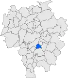 Расположение муниципалитета на карте провинции