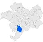 Расположение муниципалитета на карте провинции