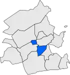 Расположение муниципалитета на карте провинции