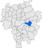 Расположение муниципалитета на карте провинции
