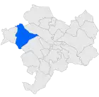 Расположение муниципалитета на карте провинции