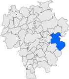 Расположение муниципалитета на карте провинции