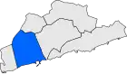 Расположение муниципалитета на карте провинции