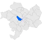 Расположение муниципалитета на карте провинции