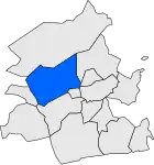 Расположение муниципалитета на карте провинции