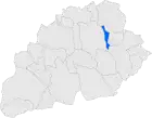 Расположение муниципалитета на карте провинции