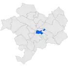 Расположение муниципалитета на карте провинции