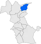 Расположение муниципалитета на карте провинции