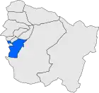 Расположение муниципалитета на карте провинции