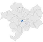 Расположение муниципалитета на карте провинции