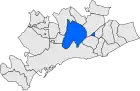 Расположение муниципалитета на карте провинции