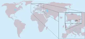 Остров Джерси на карте мира