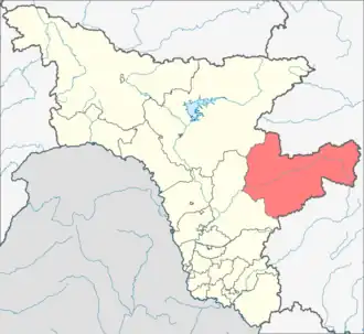 Селемджинский район на карте