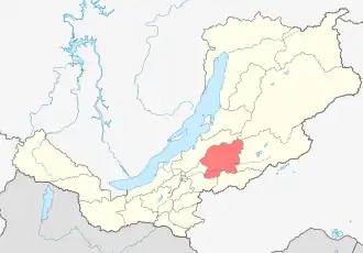 Хоринский район на карте