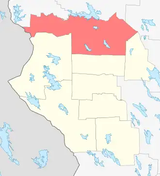 Ледмозерское сельское поселение на карте