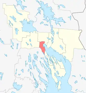 Медвежьегорское городское поселение на карте