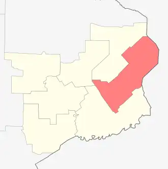 Нестеркинское сельское поселение на карте