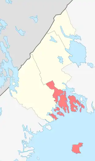 Сортавальское городское поселение на карте