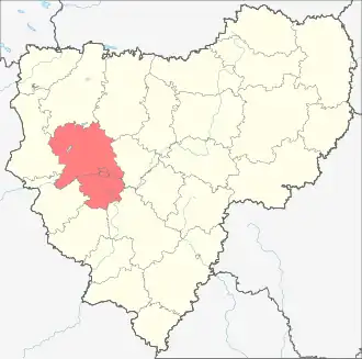 Смоленский муниципальный округ на карте