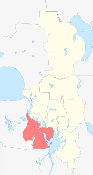 сельское поселение Алёшинское на карте