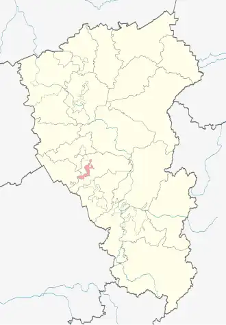 Белово на карте